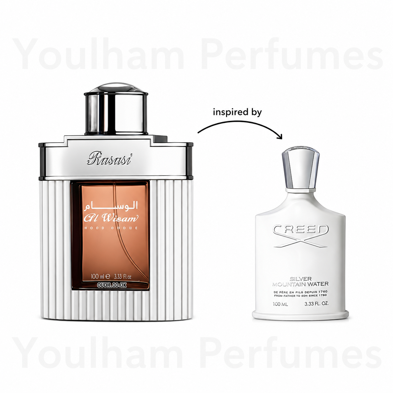 Flacon Al Wisam Day Rasasi Eau de Parfum pour homme