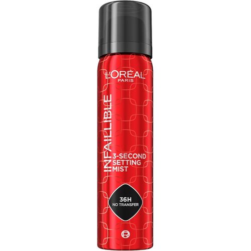 L'Oréal Paris Infaillible 3-Second Setting Mist – Spray Fixateur de Maquillage – 75 ml