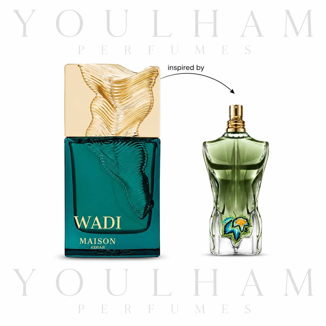 Wadi Maison Asrar Eau de Parfum 100ml - flacon de parfum fougère musquée tropicale