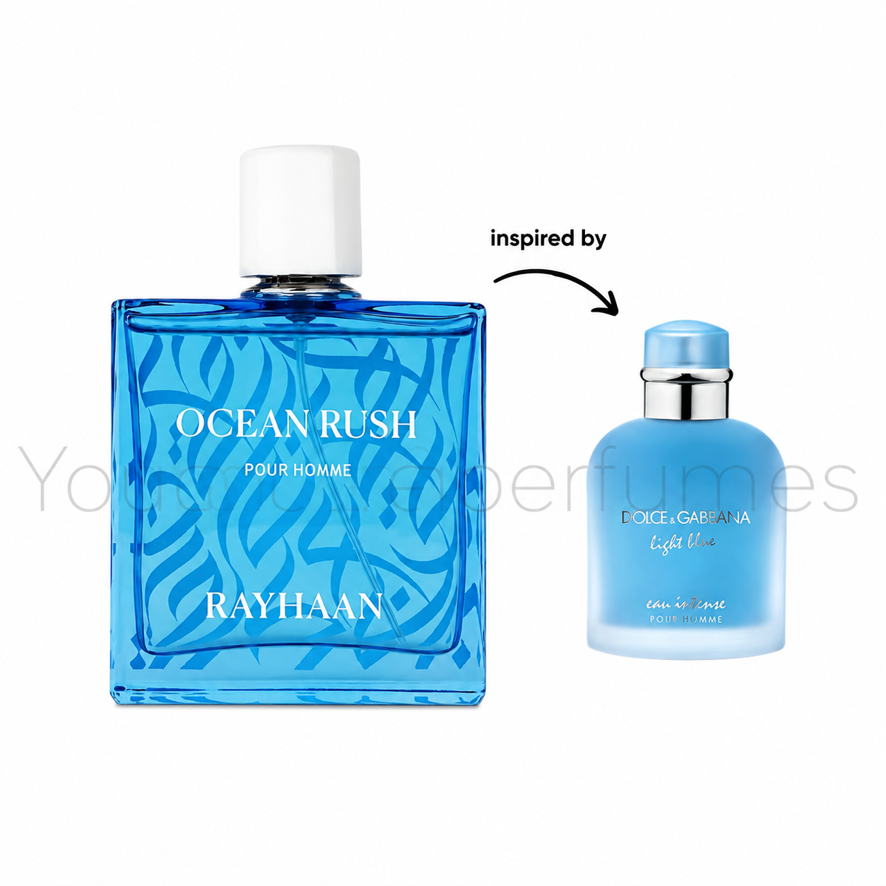 Ocean Rush Rayhaan Eau de Parfum 100ml pour homme disponible au Maroc