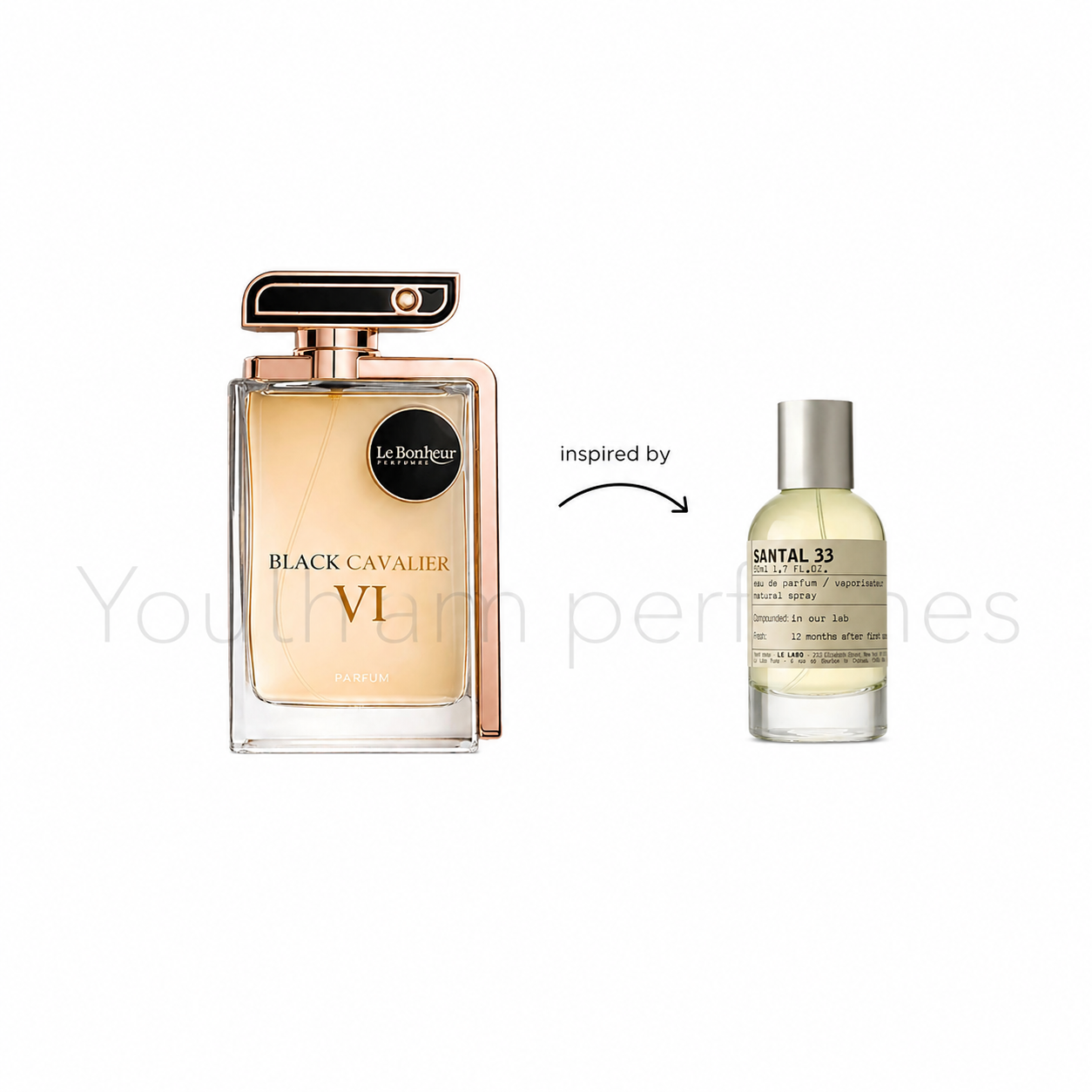 Black Cavalier VI Almas Eau de Parfum 100ml pour homme disponible au Maroc