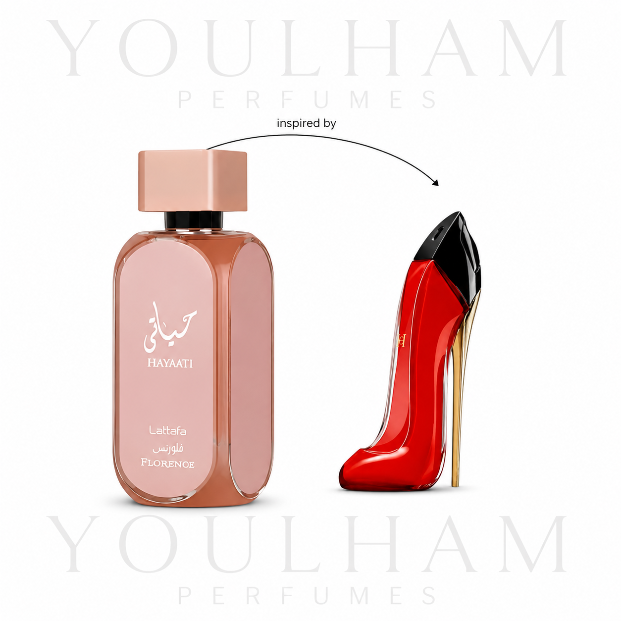 Flacon Hayaati Florence Lattafa Eau de Parfum mixte