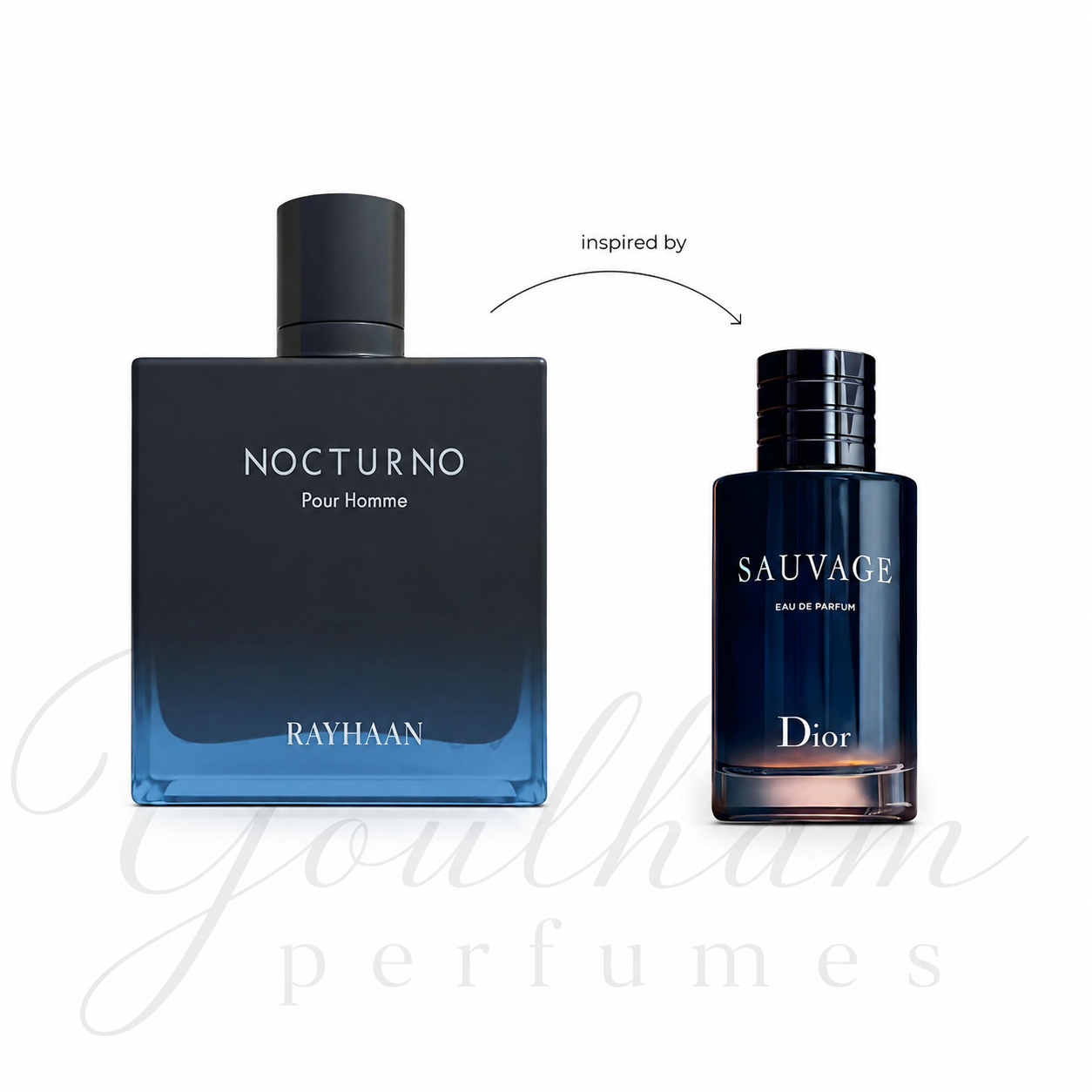Nocturno Rayhaan, parfum aromatique boisé pour homme – Youlham Perfumes Maroc