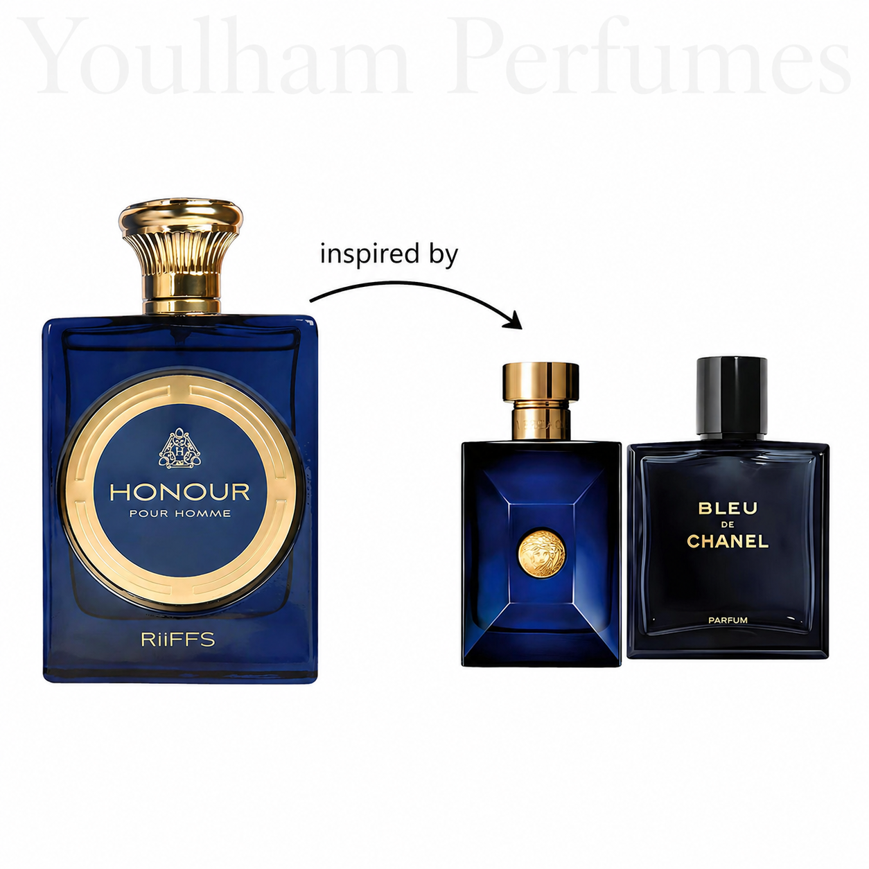 Flacon Honour Pour Homme Riiffs Eau de Parfum aromatique épicé boisé
