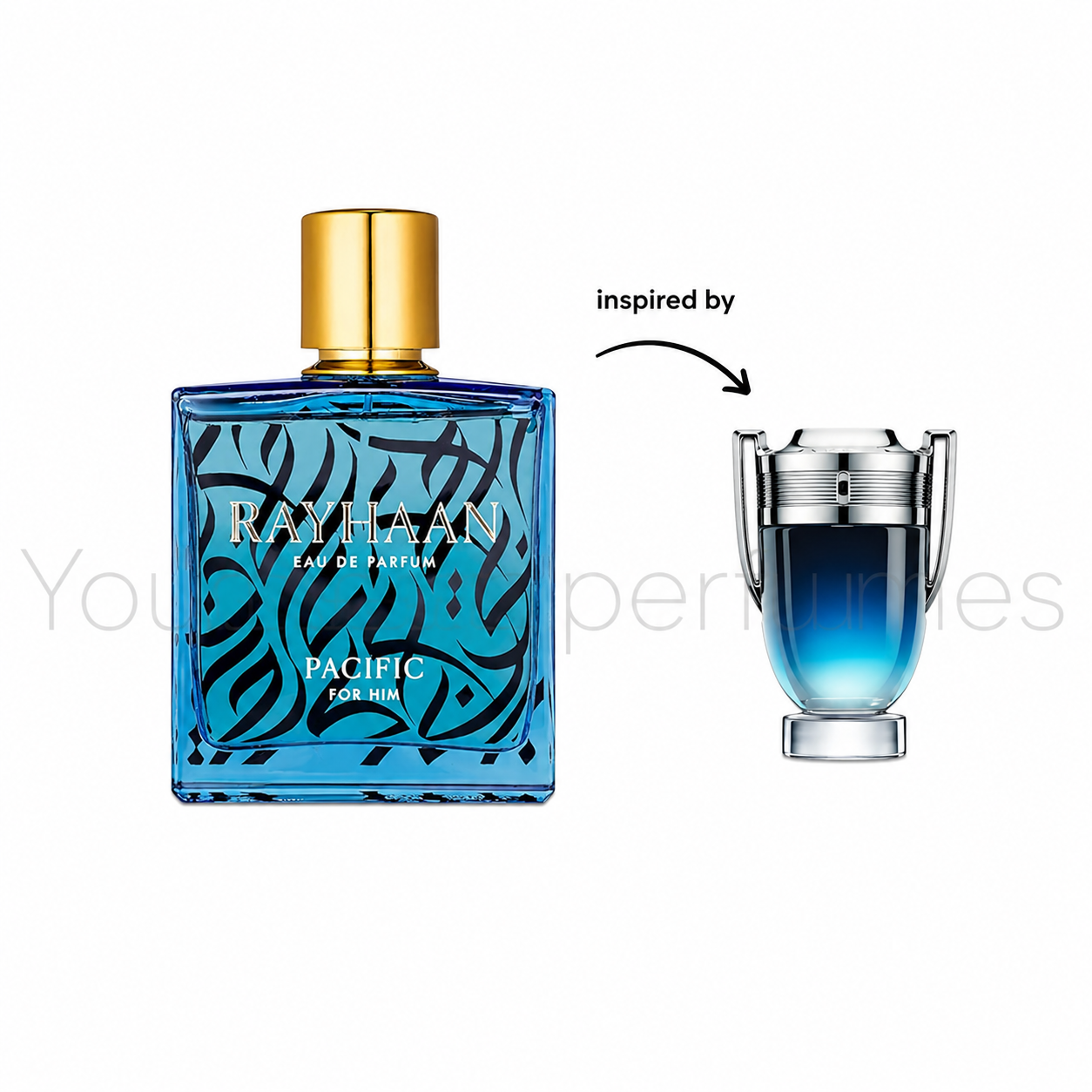 Rayhaan Pacific For Him Eau de Parfum 100ml pour homme disponible au Maroc