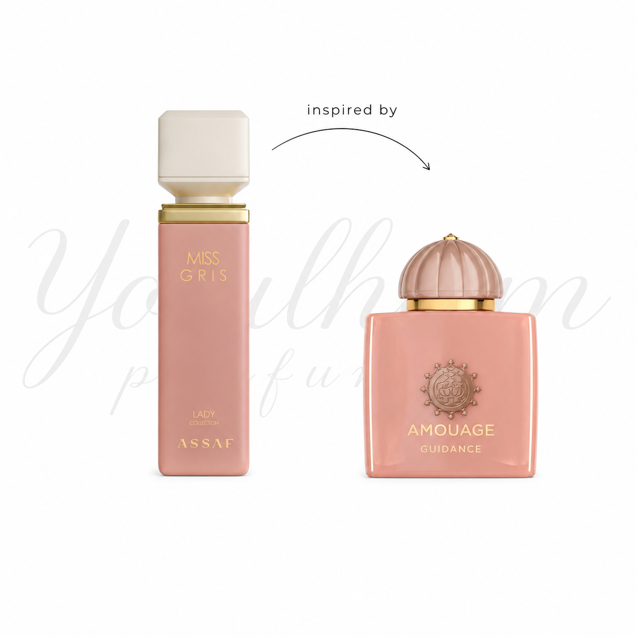 Miss Gris Intense Assaf, parfum – Youlham Perfumes Maroc