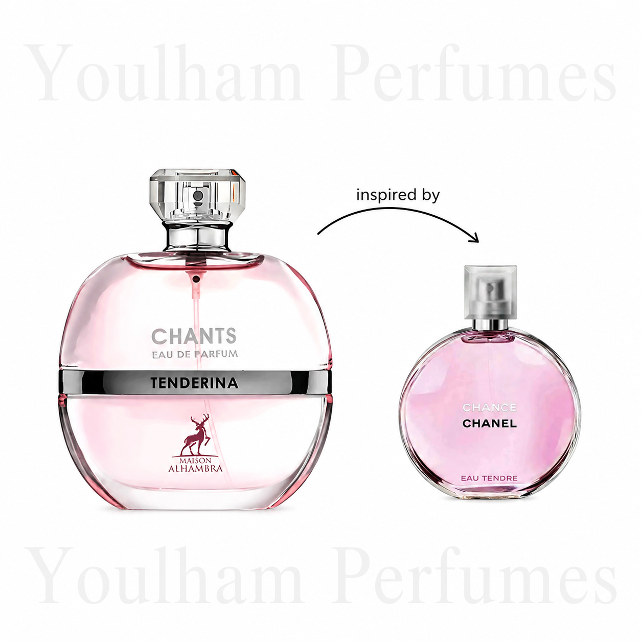 Flacon Chants Tendrina Maison Alhambra Eau de Parfum pour femme