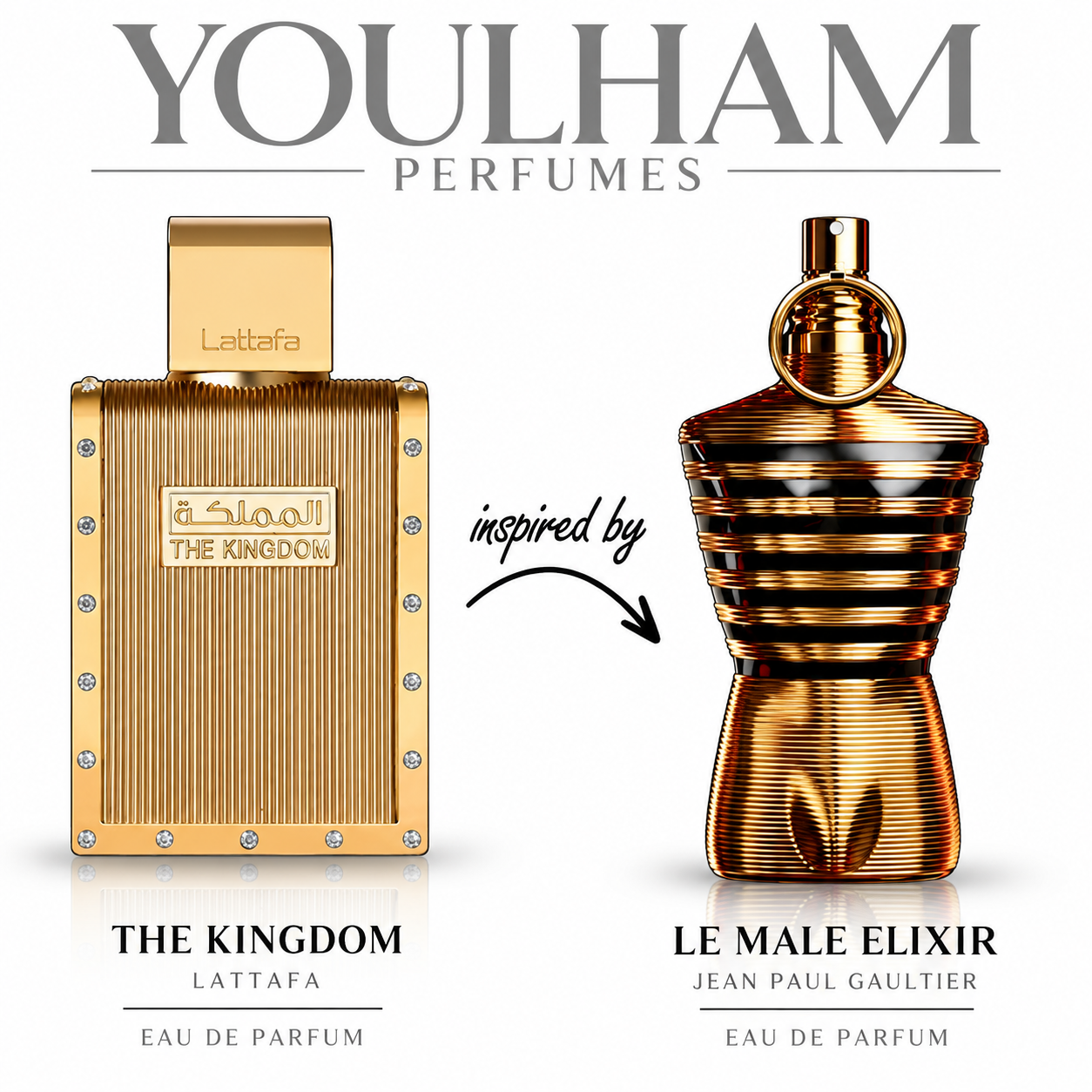 The Kingdom For Men – Lattafa Eau de Parfum Homme Aromatique