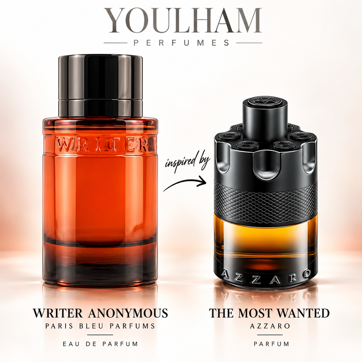 Writer Anonymous – Paris Bleu Eau de Parfum Homme Boisé Épicé