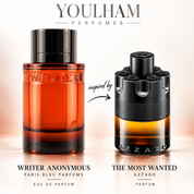 Writer Anonymous – Paris Bleu Eau de Parfum Homme Boisé Épicé