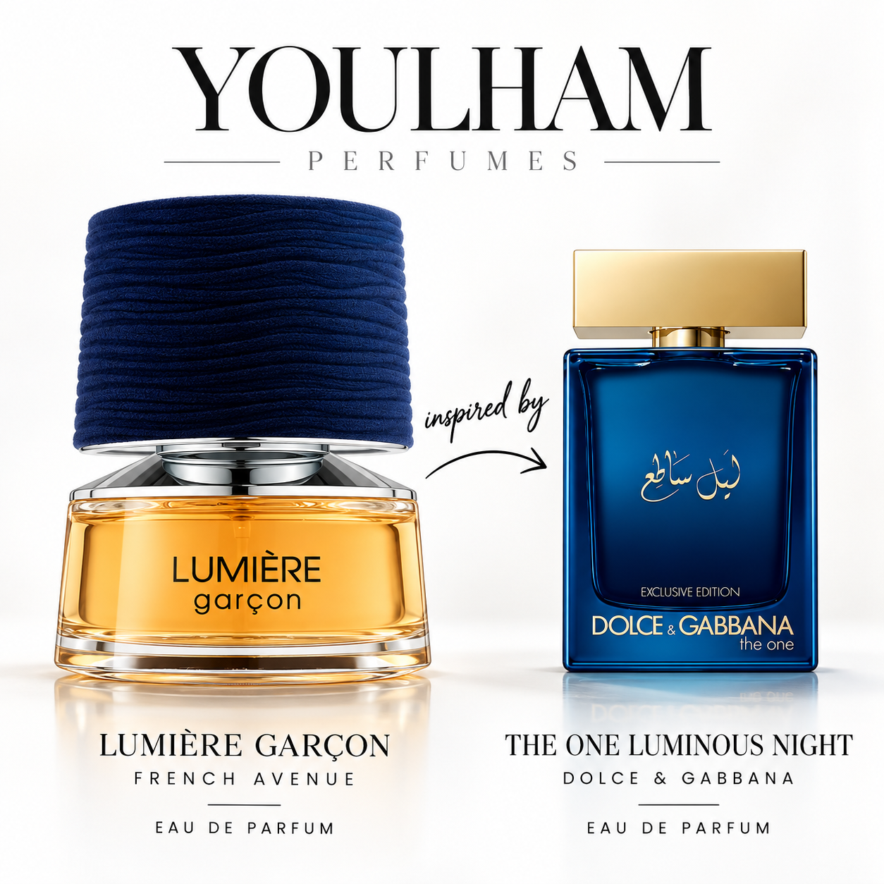Lumière Garçon – French Avenue Eau de Parfum Homme Oriental Ambré Boisé