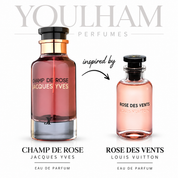 Champ de Rose – Jacques Yves Eau de Parfum Femme Florale Fruitée