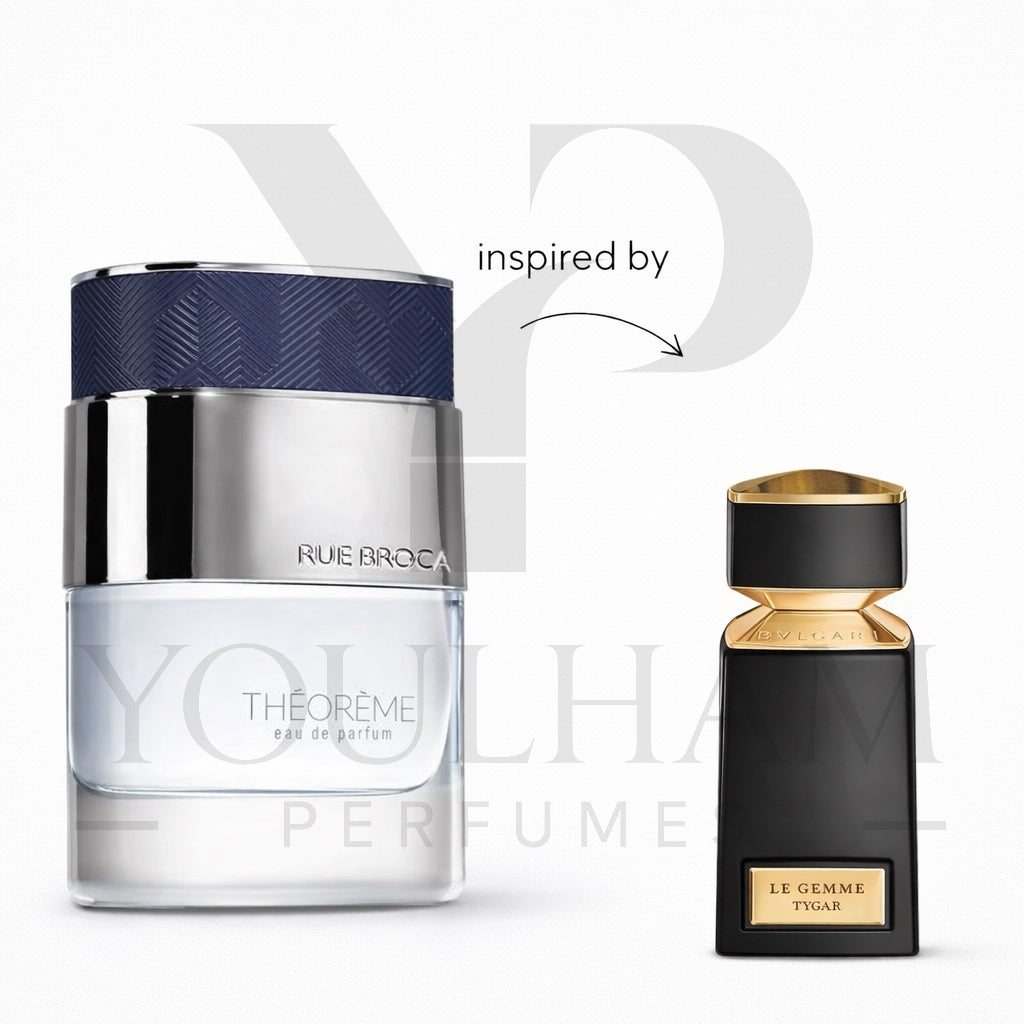 Théorème Homme Rue Broca, parfum hespéridé boisé – Youlham Perfumes Maroc