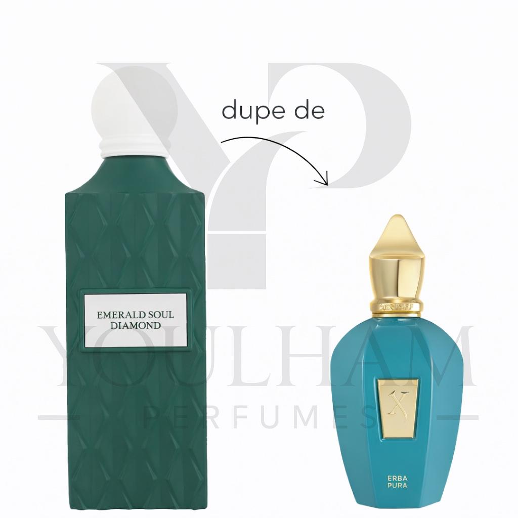 Flacon Emerald Soul Diamond Ibrahim Al Qurashi Eau de Parfum mixte