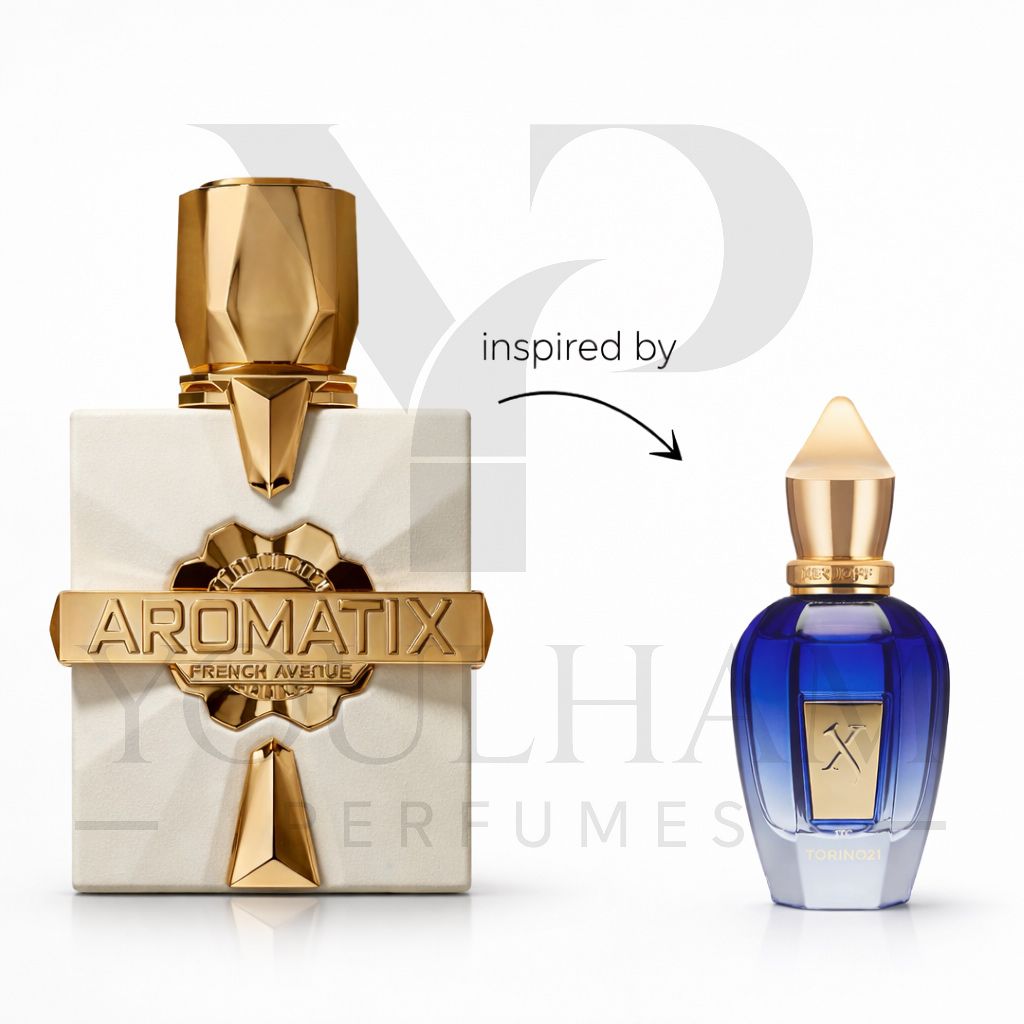 Flacon Aromatix Platine Blanc Eau de Parfum fraîche mixte