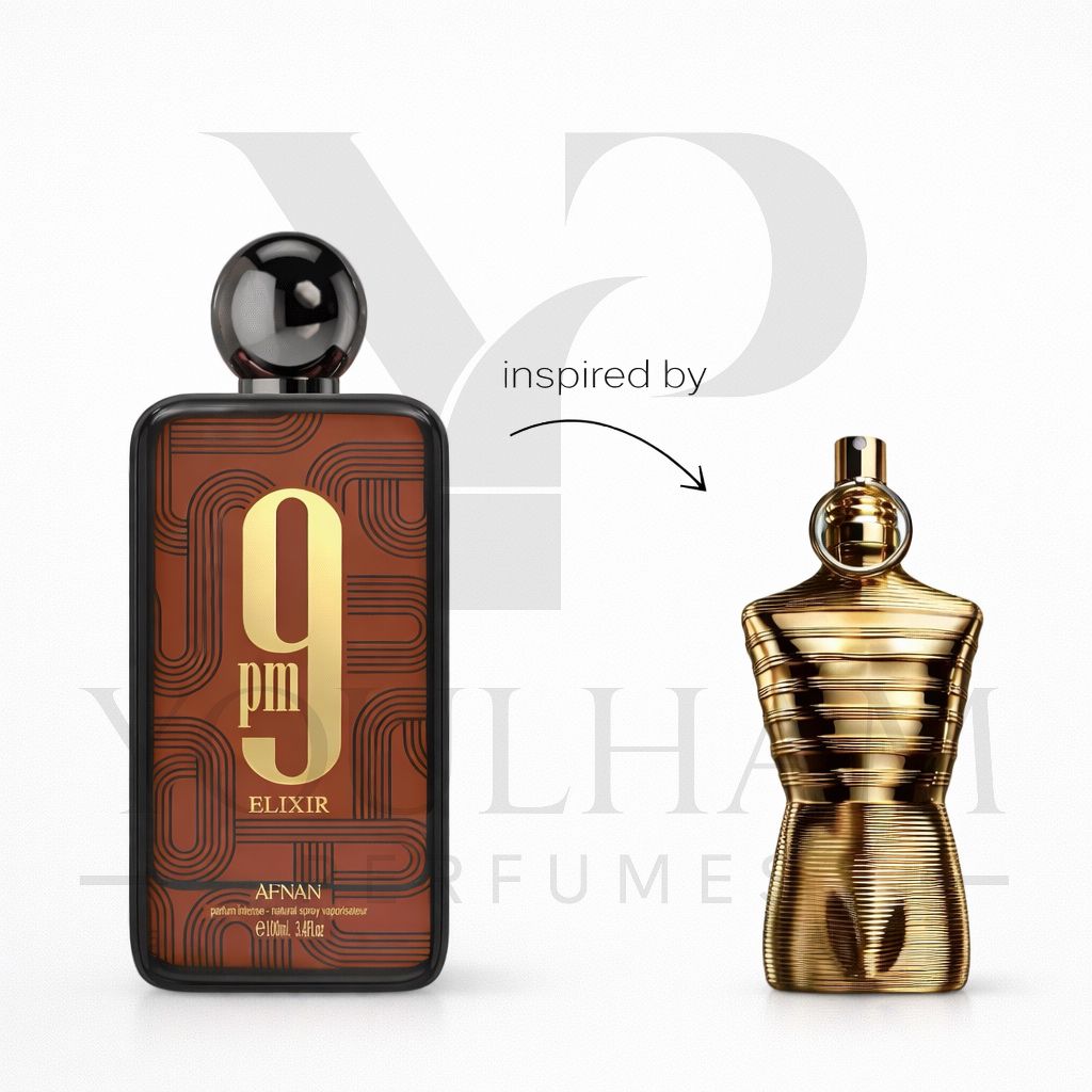 Afnan 9PM Elixir Eau de Parfum 100ml - flacon de parfum oriental vanillé pour femme