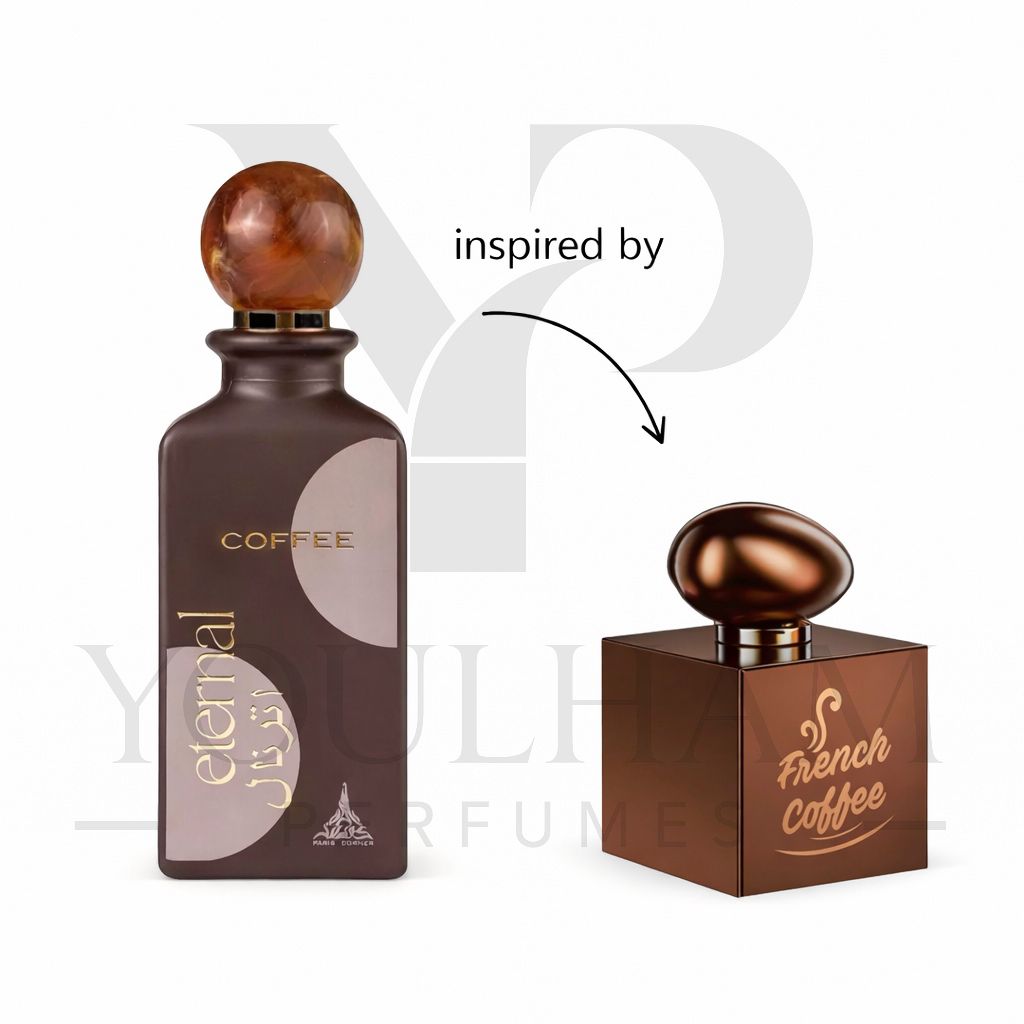 Flacon Eternal Coffee Paris Corner Eau de Parfum gourmand mixte