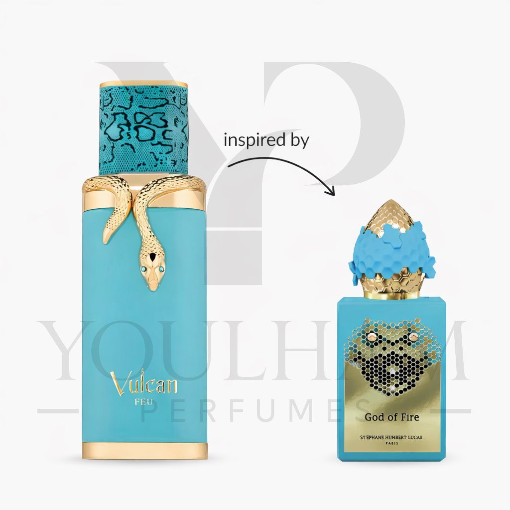 Vulcan Feu Fragrance World, parfum – Youlham Perfumes Maroc
