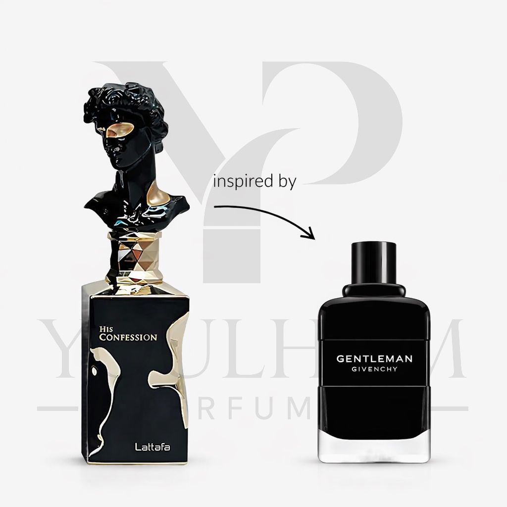 Flacon His Confession Lattafa Eau de Parfum pour homme