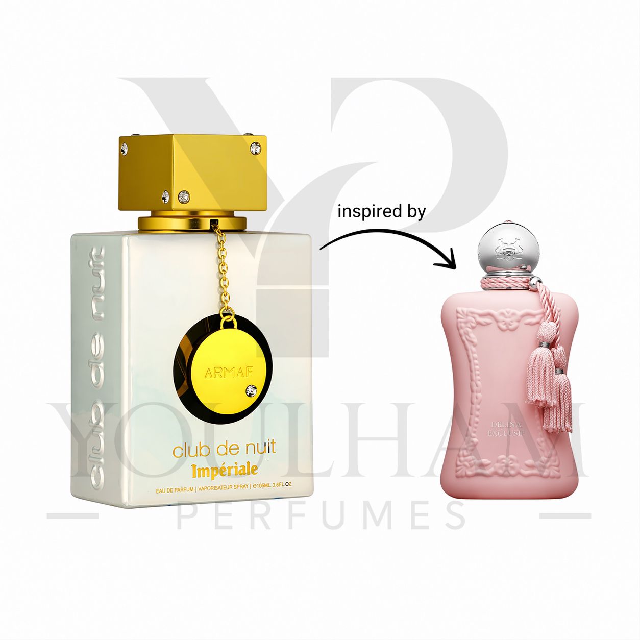 Flacon Club de Nuit Imperiale Armaf Eau de Parfum florale boisée pour femme