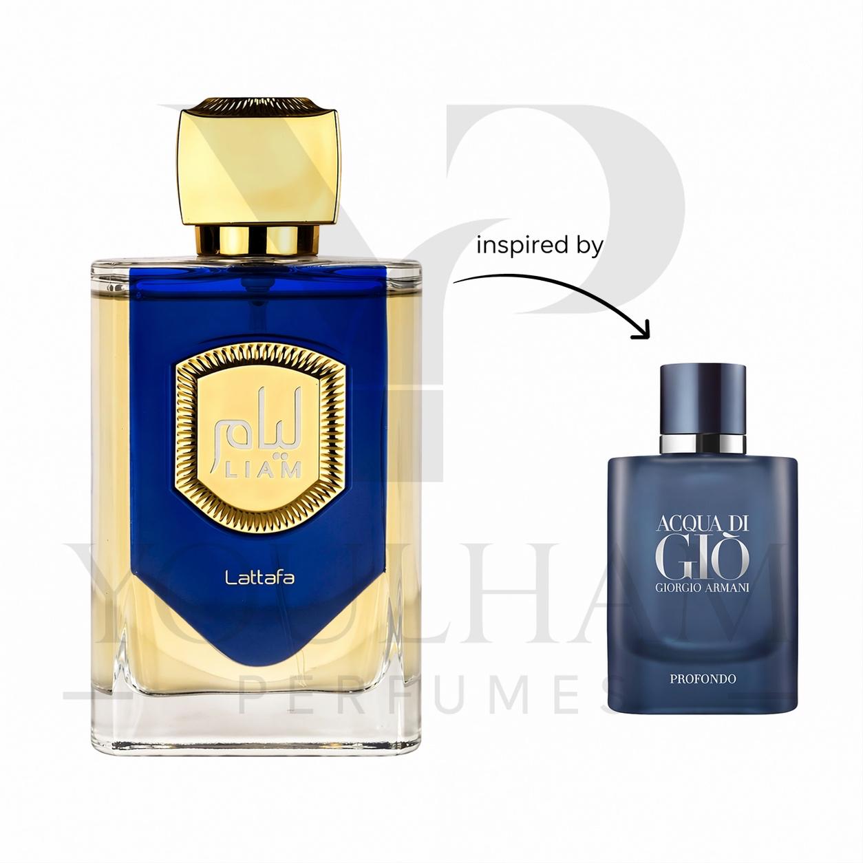 Liam Blue Shine Lattafa, parfum – Youlham Perfumes Maroc
