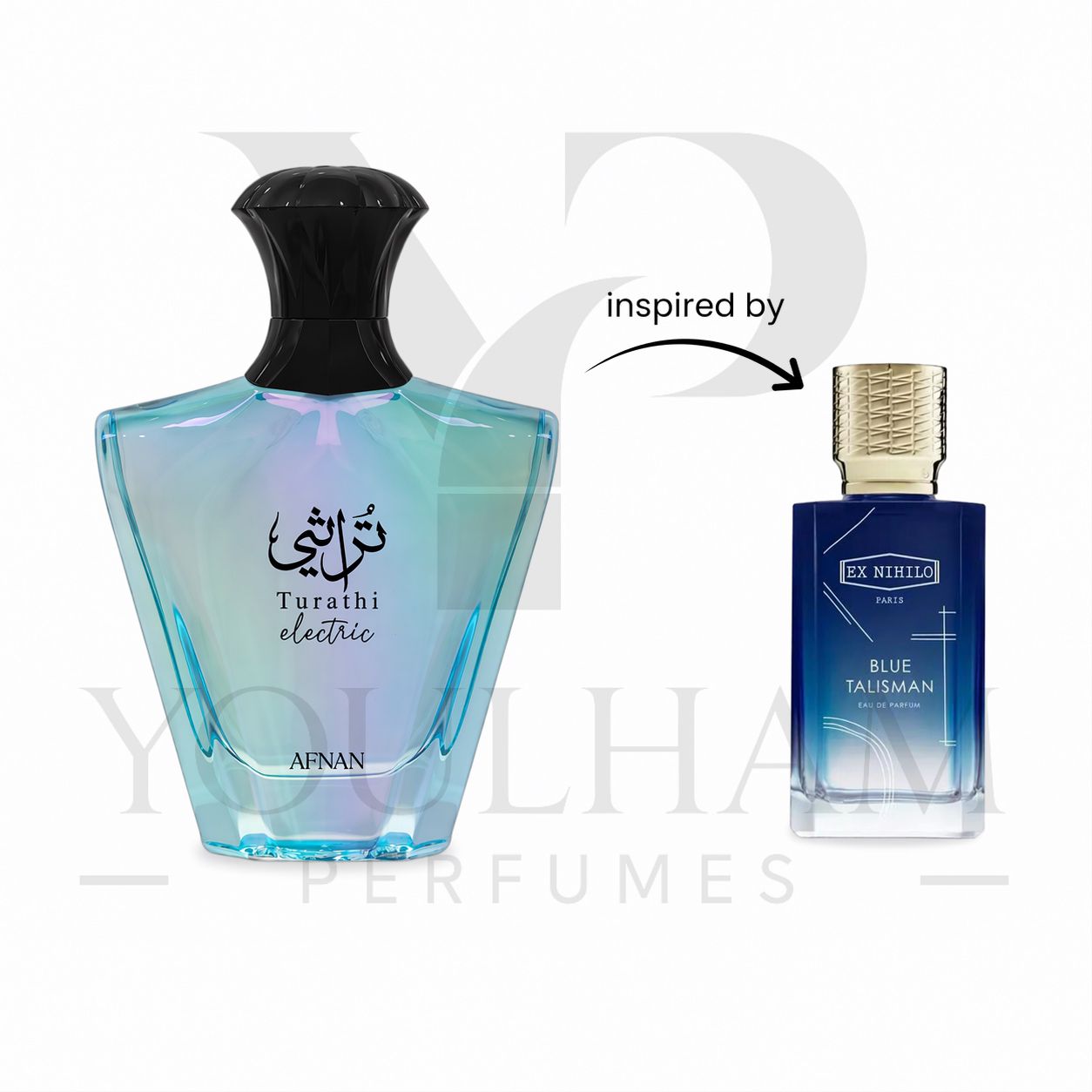 Turathi Electric Afnan, parfum fruité floral ambré – Youlham Perfumes Maroc