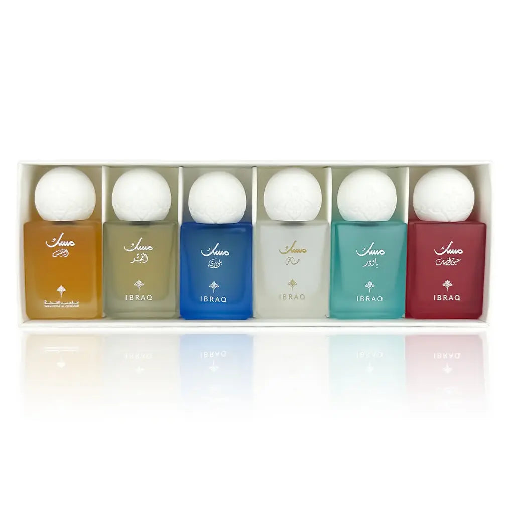 Coffret IBRAQ Musk Collection Ibraheem Al Qurashi 6x10ml