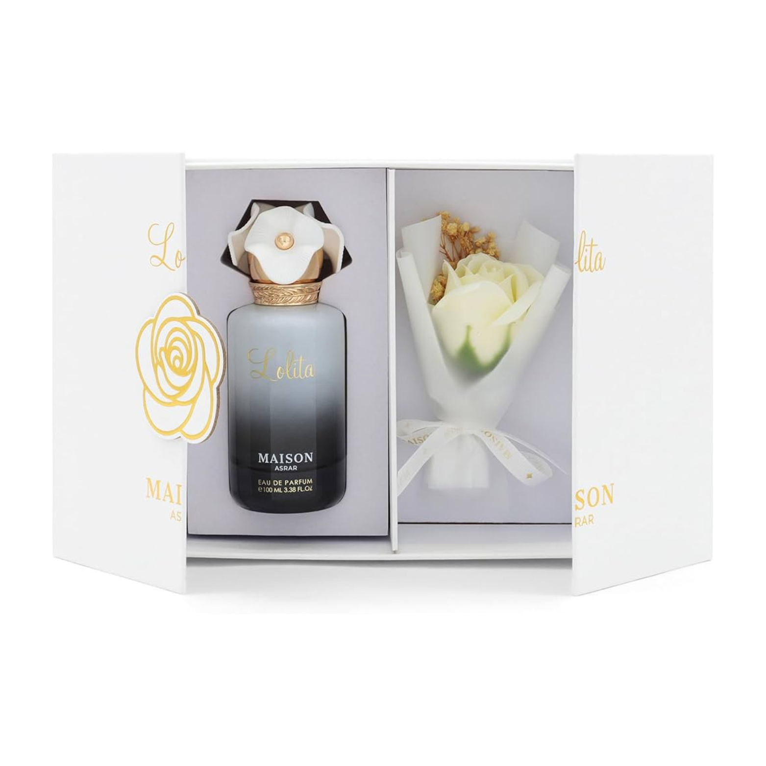 Lolita Maison Asrar, flacon vue 2 – Youlham Perfumes Maroc