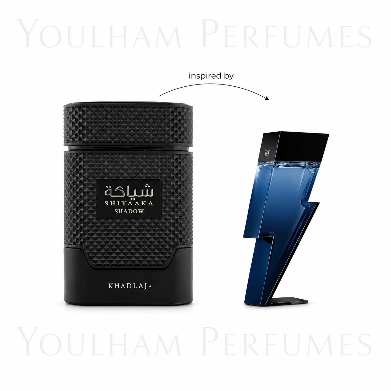Shiyaaka Shadow Special Edition Khadlaj, parfum boisé ambré – Youlham Perfumes Maroc