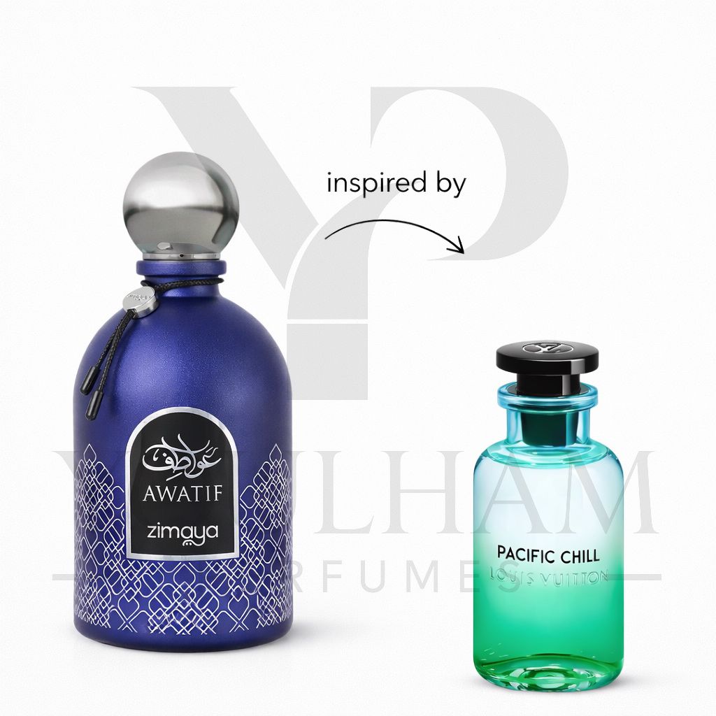Flacon Awatef Blue Zimaya Eau de Parfum pour homme