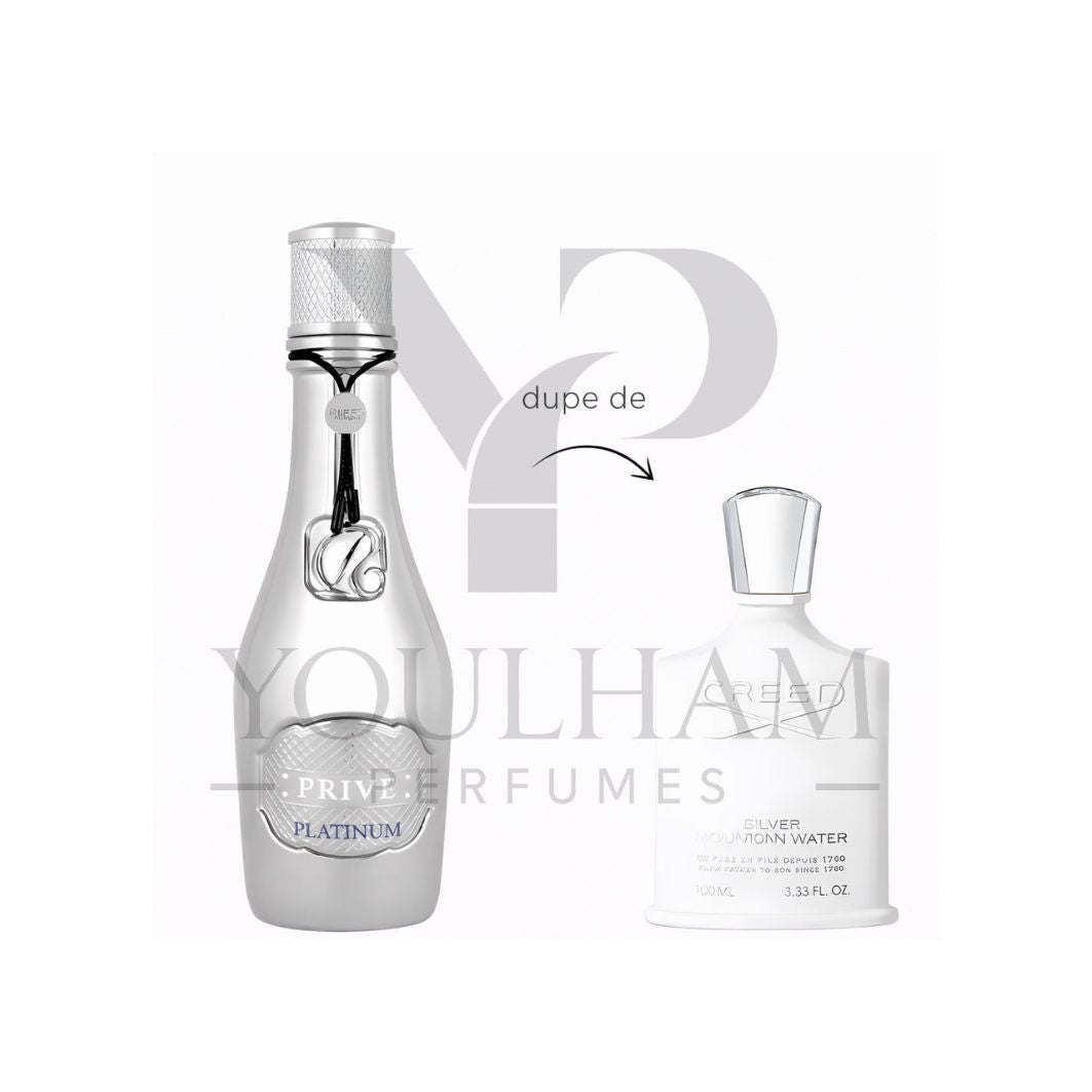 Privè Platinum Silver Riiffs, parfum boisé aromatique mixte – Youlham Perfumes Maroc