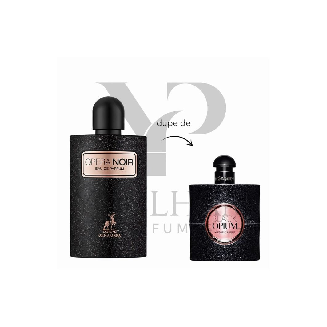 Opera Noir Maison Alhambra, parfum floral oriental pour femme – Youlham Perfumes Maroc