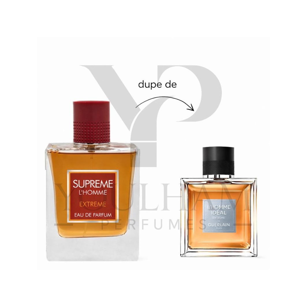 Supreme L'Homme Extreme Fragrance World, parfum cuiré – Youlham Perfumes Maroc