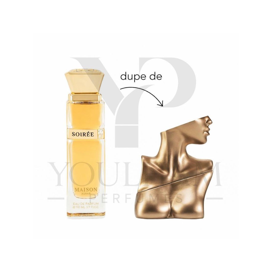 Soirée Maison Asrar, parfum floral fruité gourmand – Youlham Perfumes Maroc
