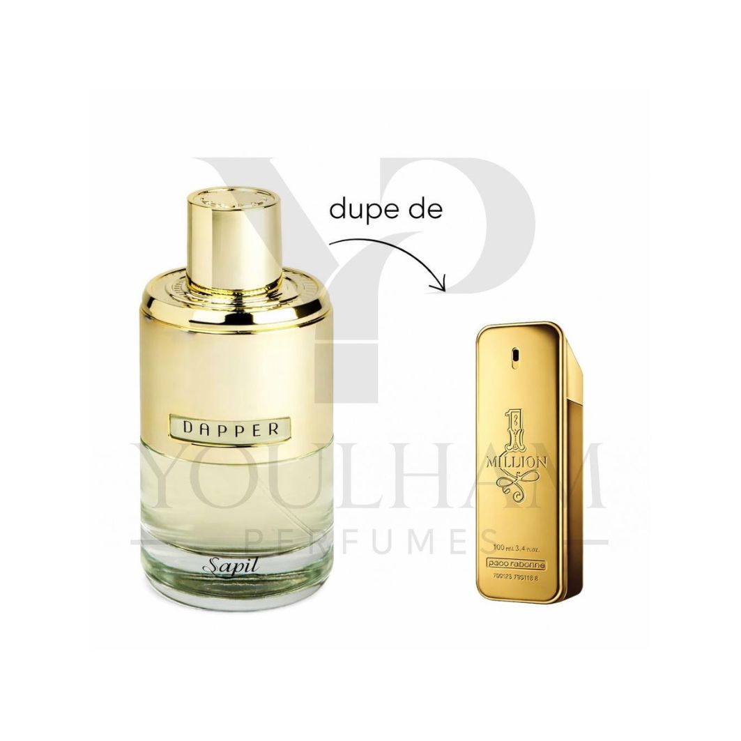 Flacon Dapper Sapil Eau de Parfum boisé épicé pour homme