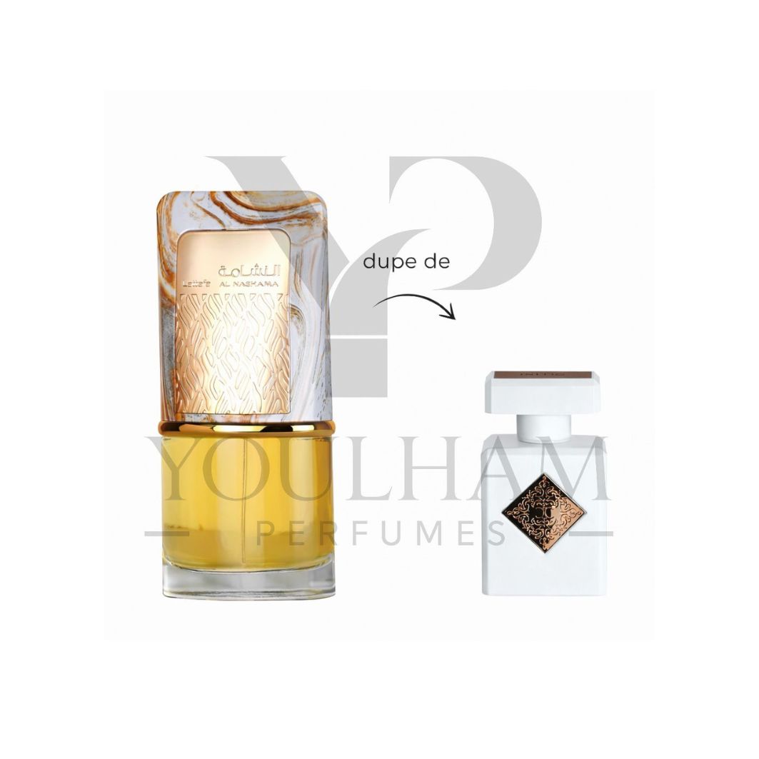 Flacon Al Nashama Lattafa Eau de Parfum oriental boisé mixte