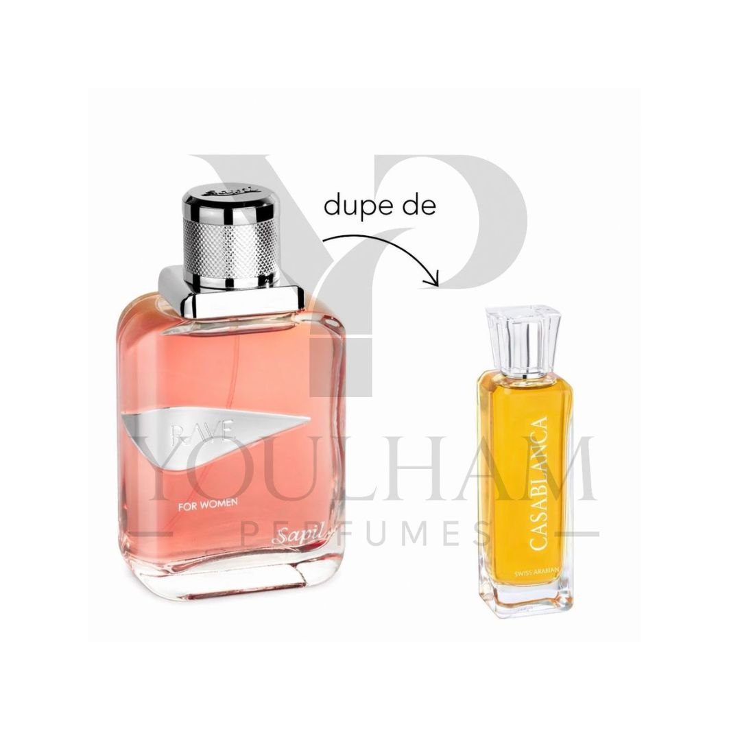 Rave For Women Sapil, parfum floral poudré – Youlham Perfumes Maroc