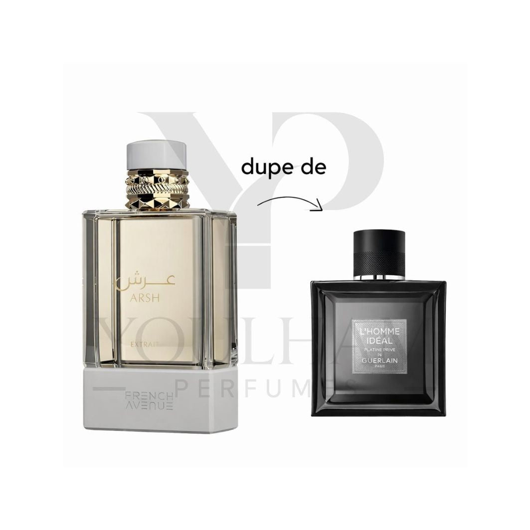 Flacon Arsh French Avenue Eau de Parfum aromatique fruité mixte