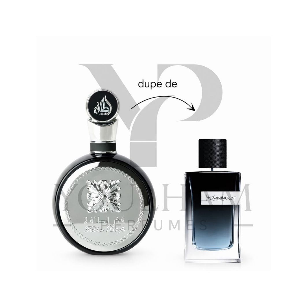 Flacon Fakhar Black Lattafa Eau de Parfum oriental aromatique pour homme