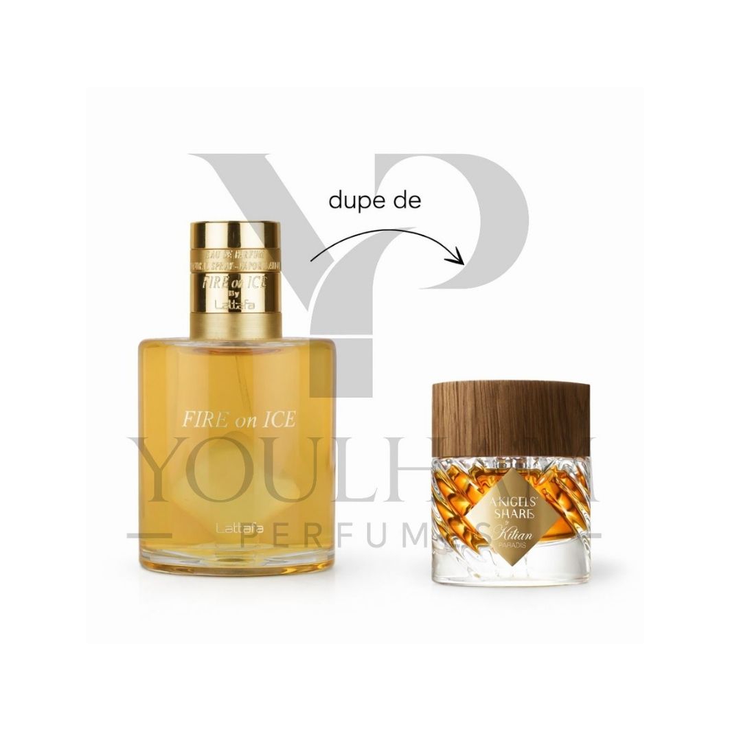 Flacon Fire On Ice Lattafa Eau de Parfum oriental vanillé mixte