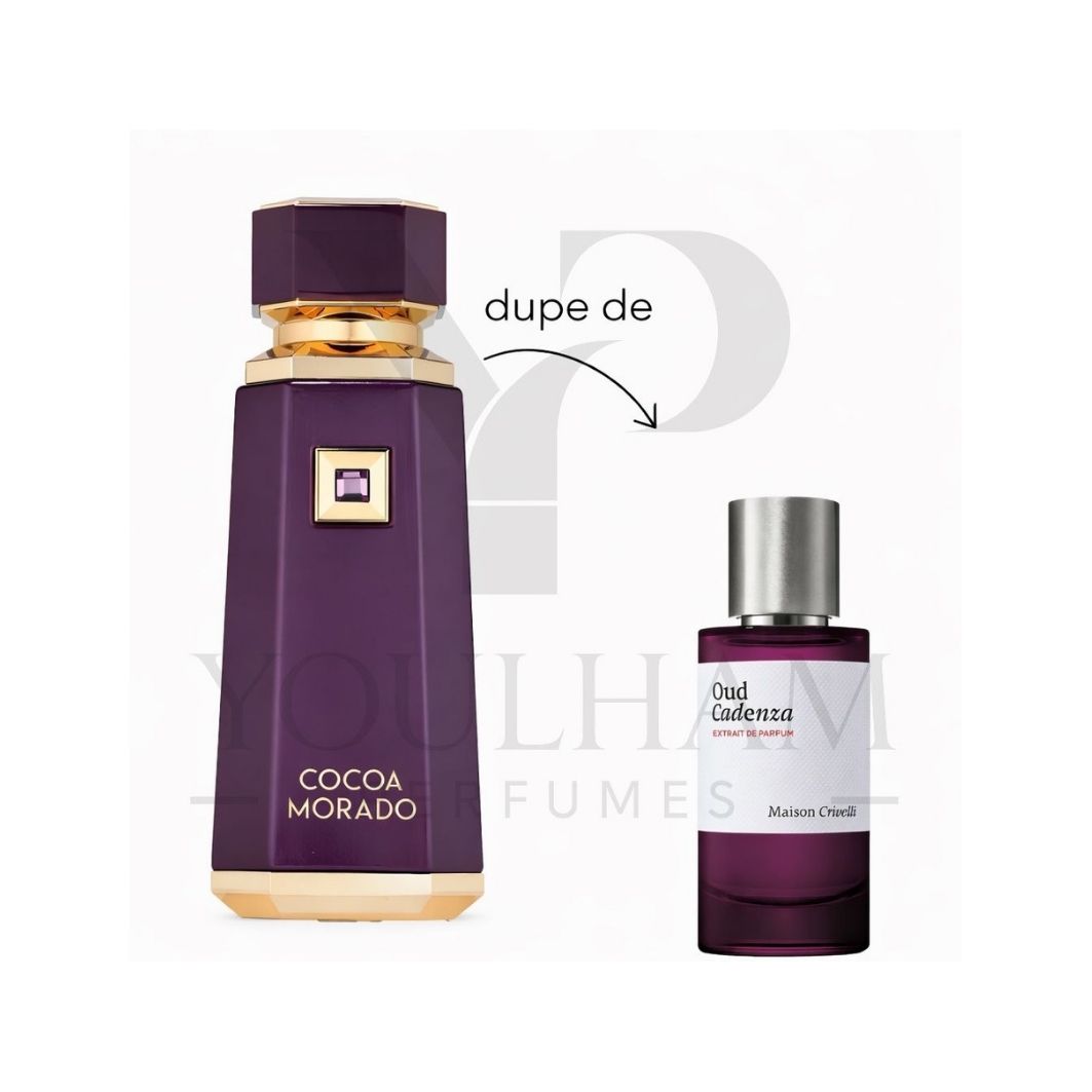 Flacon Cocoa Morado French Avenue Eau de Parfum oriental boisé gourmand mixte