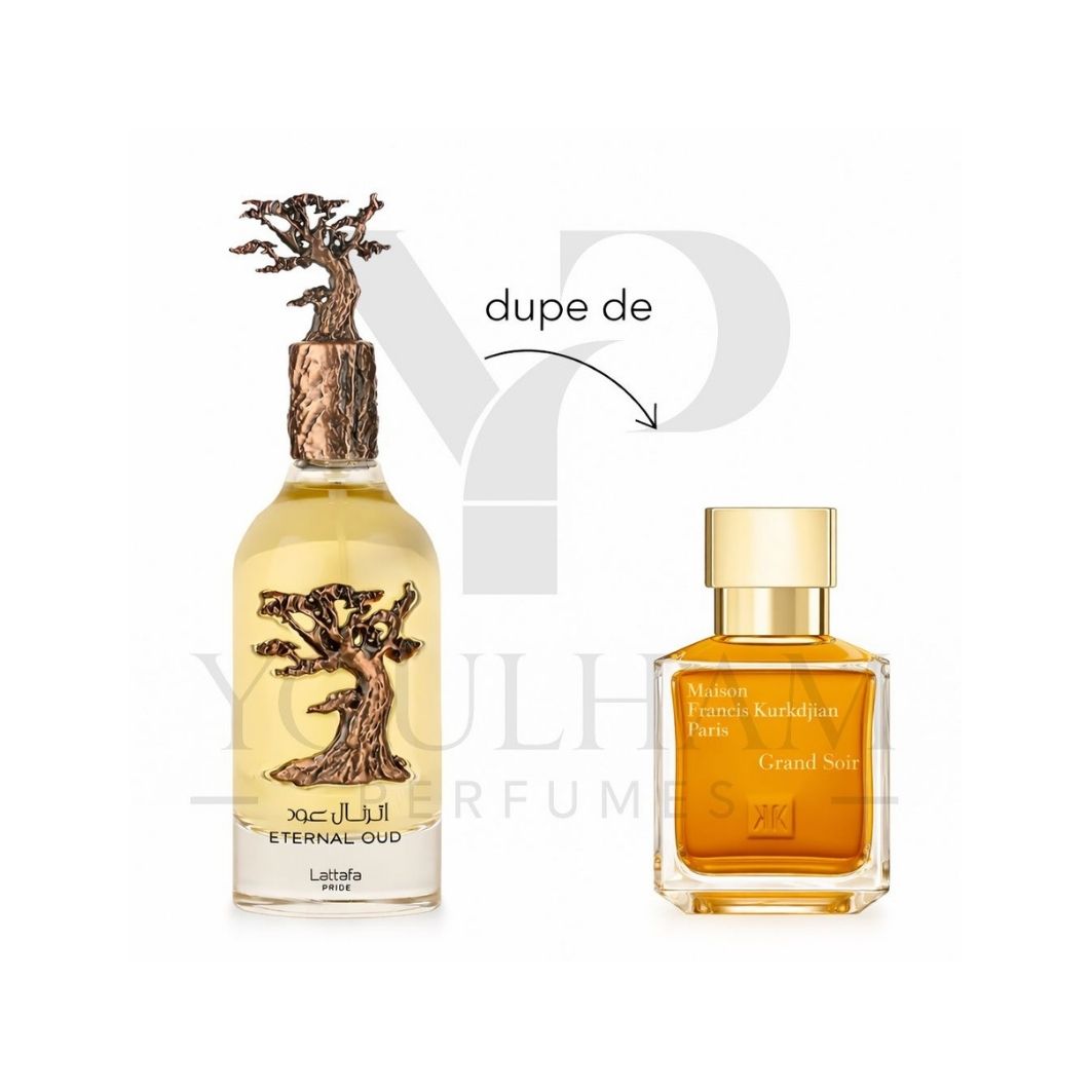 Flacon Eternal Oud Lattafa Eau de Parfum oriental mixte