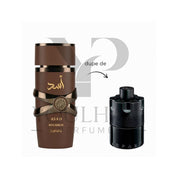 Flacon Asad Bourbon Lattafa Eau de Parfum oriental gourmand pour homme