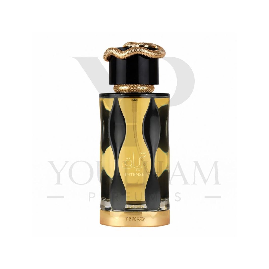 Teriaq Intense Lattafa, parfum oriental épicé cuiré – Youlham Perfumes Maroc