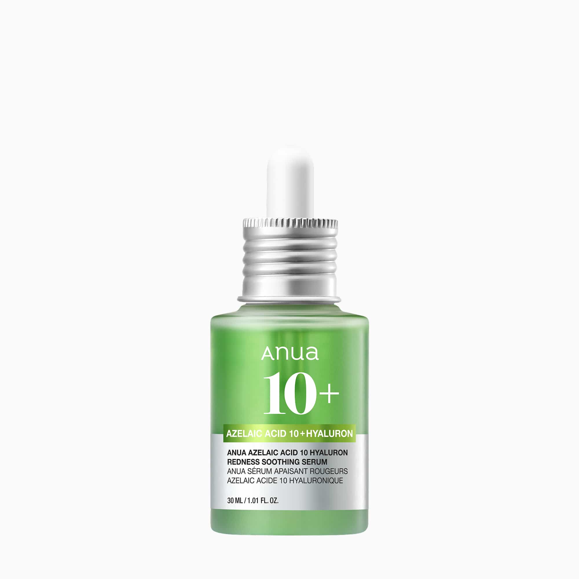 ANUA Azelaic Acid 10 Hyaluron Redness Soothing Serum 30 ml – sérum apaisant acide azélaïque Maroc